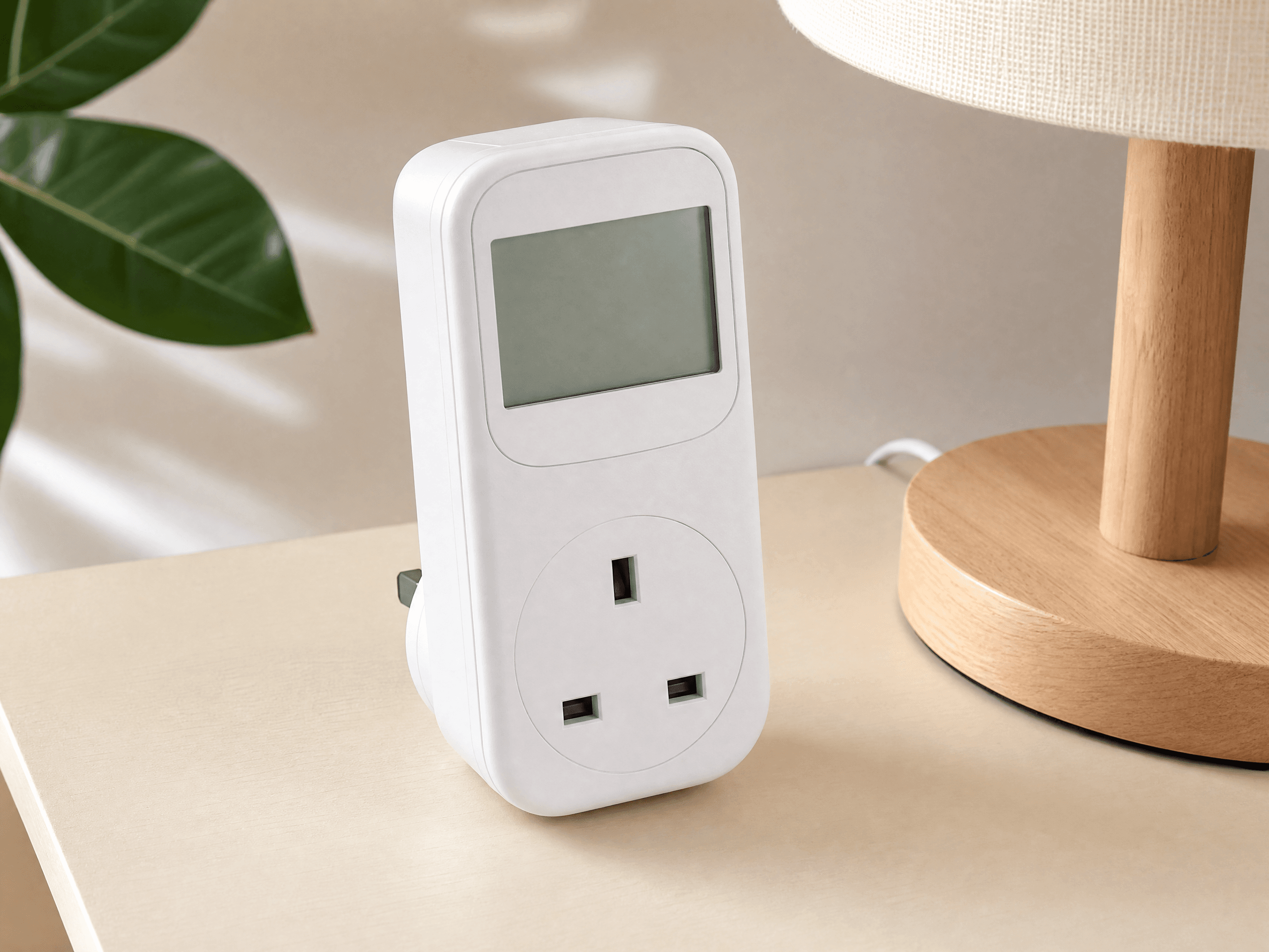 Energy Monitor Plug — Single-socket power monitor, Cost readout app guide